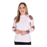 Camiseta Raglan Feminina Floral